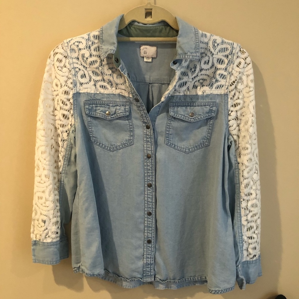 Anthropologie Jean shirt